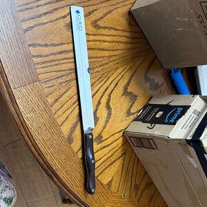 Cutco Silver Blade Knife with Black Handle